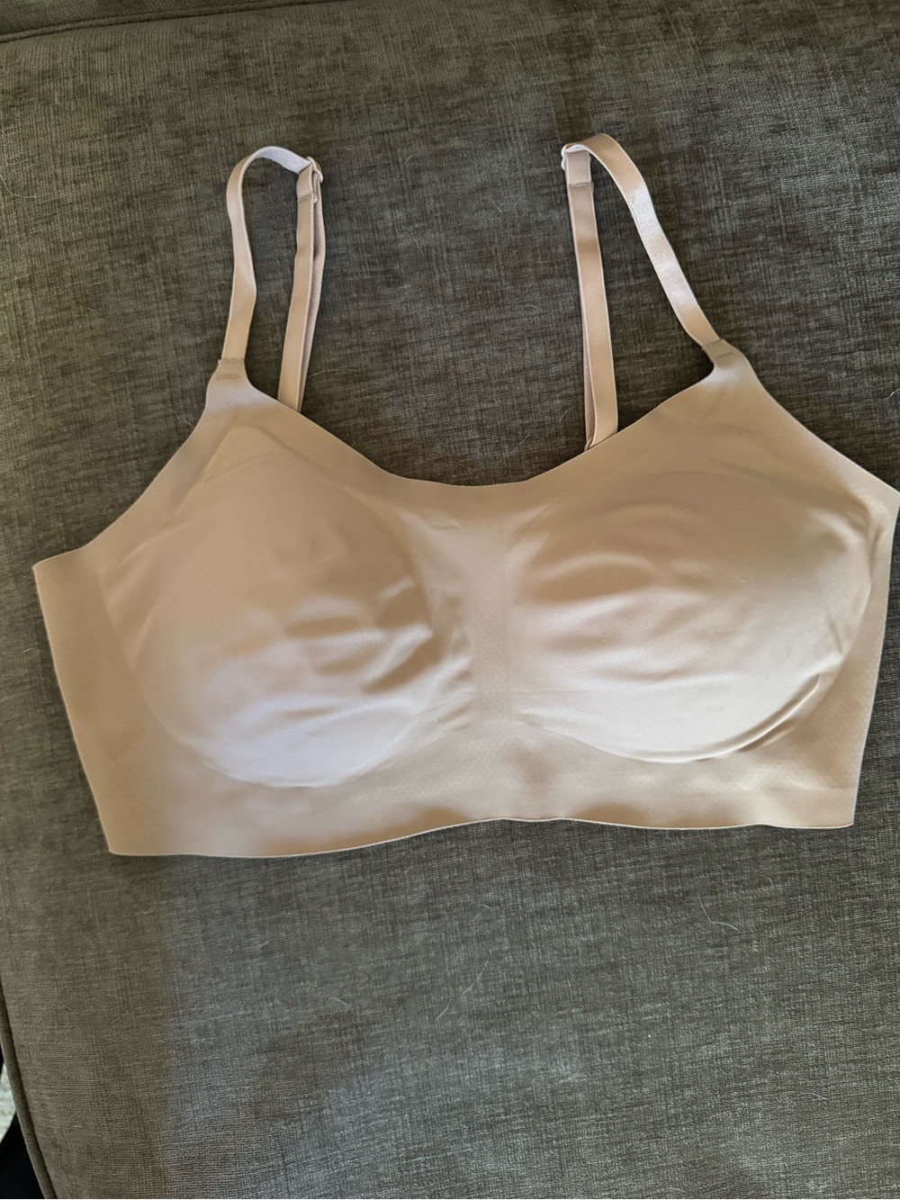 EBY Seamless Nude Wireless Bra - Light Beige Comfort Bralette